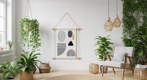 Le kakémono bois : l'accessoire déco tendance pour valoriser vos espaces